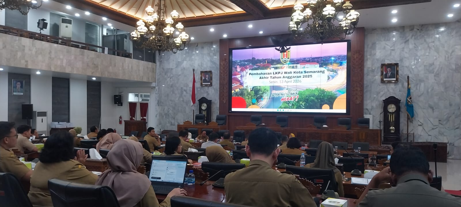 Diskominfo Semarang Hadiri Pembahasan LKPJ Walikota Tahun Anggaran 2025 di DPRD